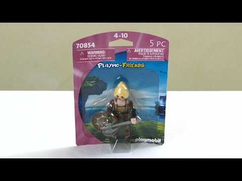 Unboxing Playmobil : La combattante viking (2022) – 70854