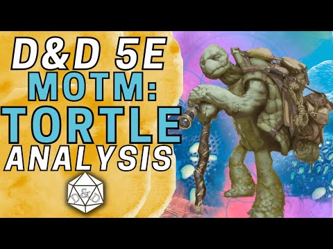 Tortle's Thick, Tough Defenses | D&D 5E Character Race Deep Dive