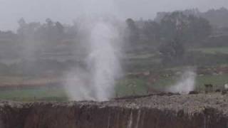 preview picture of video '6.- EN LOS BUFONES DE PRIA - In the geysers of Pría'