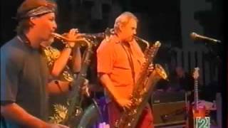 Ronnie Cuber baritone sax, Bill Evans, Randy Brecker.