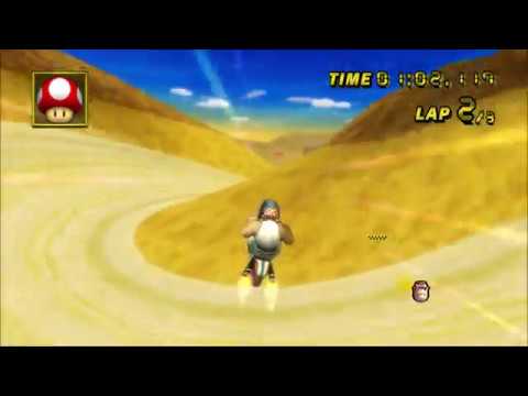 [MKW TAS] DS Desert Hills Flap - 28.727 (No Glitch)