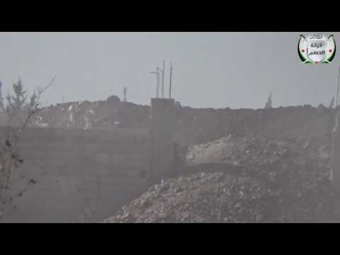 اشتباكات خلال اقتحام حاجز أبو كاسر في ريف درعا من قبل فرقة الحسم