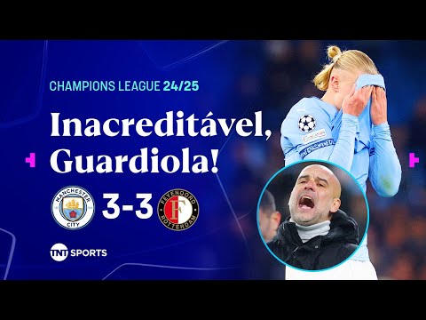 Gols e lances de Manchester City x Feyenoord