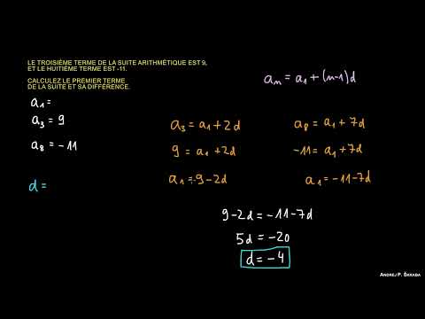 Différence et Calcul du Terme Général