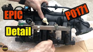 2011 - 2021 GM Ecotec 1.4L Turbocharged Engine Intake Manifold Replacement ~ P0171 Diagnosis ~ Cruze