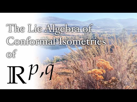 The Lie Algebra of Conformal Isometries of Pseudo-Euclidean Space
