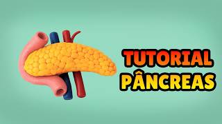 🔴 FAÇA um PÂNCREAS - Tutorial Fácil Biscuit, Pasta Americana, Clay ou Plastilina - DIY