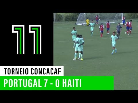 Torneio CONCACAF sub-15: Portugal 7 - 0 Haiti