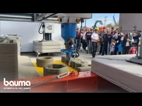 Peri: 3D Construction Printing ｜Bauma, Munich 2022