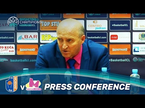 KK Mornar v Mega Leks - Press Conference - Basketball Champions League