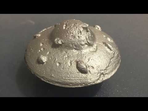Sand Casting a UFO