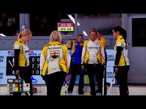 2021 Everest Canadian Curling Club Championships - Draw 14 -  MB vs AB