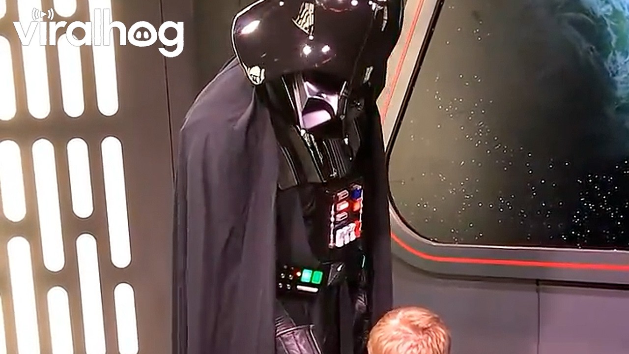 Youngling Turns to the Dark Side || ViralHog