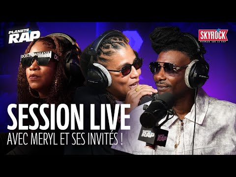 SESSION LIVE avec Meryl, Magic, Danthology, N'Ken, Le Jèm'ss, Blicassty & Josh ! #PlanèteRap