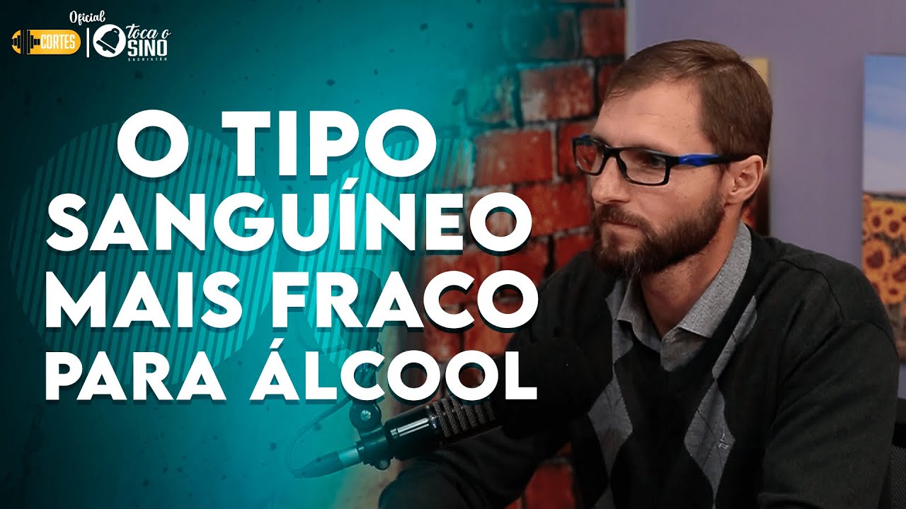 O SANGUE MAIS FRACO PARA O ÁLCOOL | #podcast  | @PadreManzottiOficial | @julioluchmann