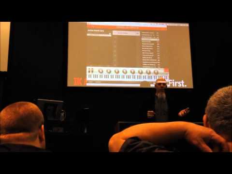 Jordan Rudess Demonstrates IK Multimedia's Sample Tank 3 at NAMM 2016