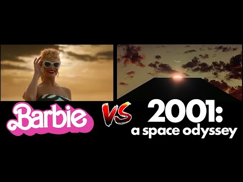 Barbie (2023) Trailer vs. 2001: A Space Odyssey (1968)