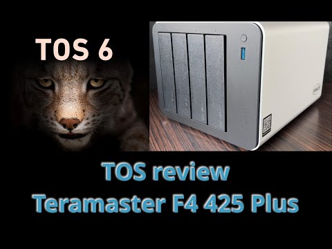 TOS 6 NAS Software on Teramaster F4 425 Plus