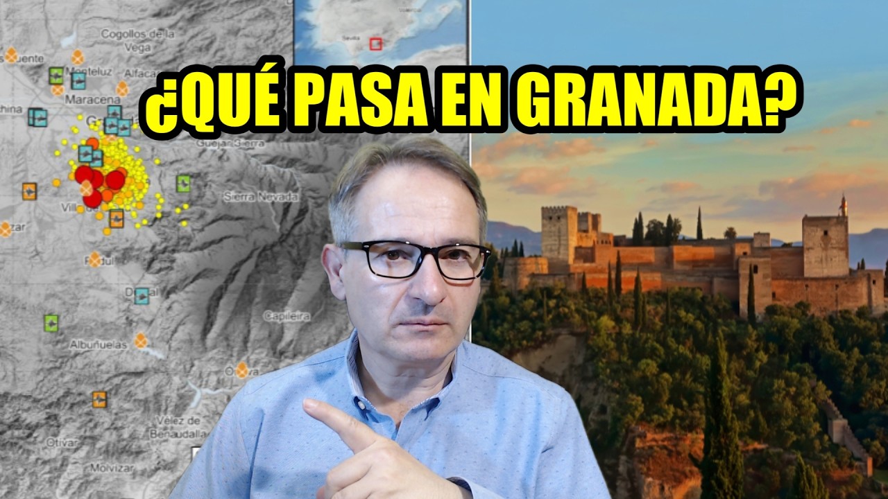 ¿Por qué el enjambre de TERREMOTOS en GRANADA? ¿Qué ocurre bajo la superficie?