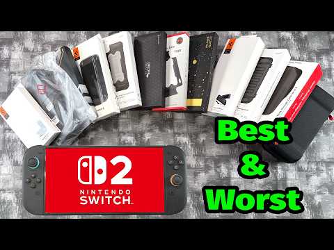 I Reviewed 12 Switch 2 Cases & Found the BEST & WORST ONES!