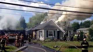 preview picture of video 'Signal 30 Structure Fire - 217 Osbourne Rd.'
