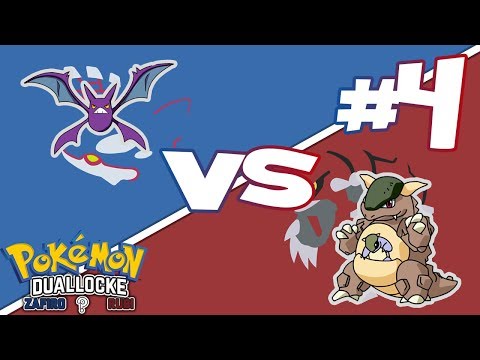 Pokemon DualRandomlocke ZF/RB Ep. 4 - CROBAT VS KANGASKHAN