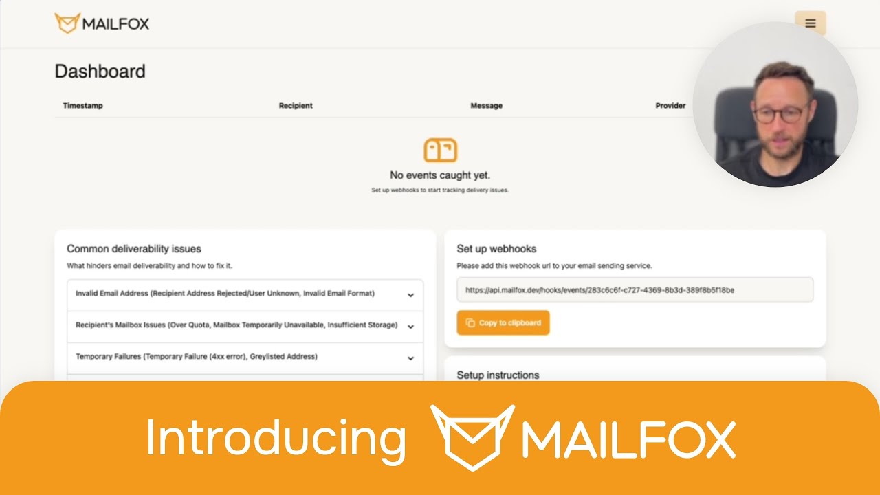 Mailfox demo video