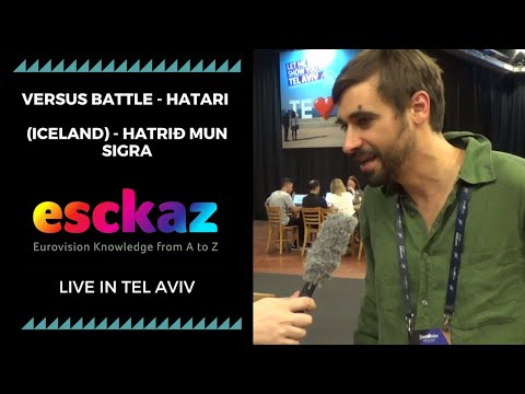 ESCKAZ in Tel Aviv: Versus battle - HATARI (Iceland) - Hatrið mun sigra