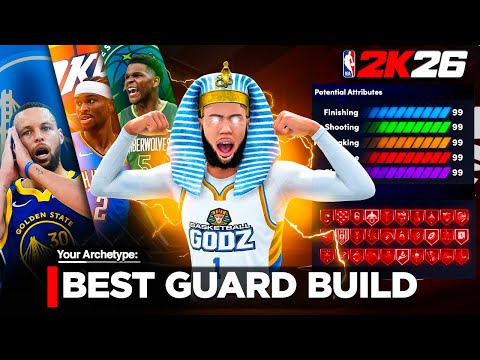 BEST GAME BREAKING GUARD BUILD in NBA 2K26! *NEW* 6'4 DEMIGOD BUILD is UNSTOPPABLE! Best Build 2K26