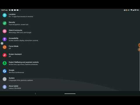 how to check your Ram in Lenovo tab M10