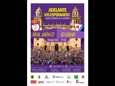 Real Jaén - Eibar (1-2) 18-08-2013 (resumen videoaficionado)