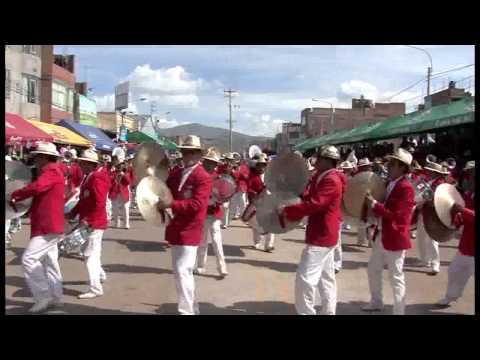 BANDA INTERCONTINENTAL POOPO DE ORURO BOLIVIA - MORENADA ORKAPATA DE PUNO PERU 2014-2015  (02)