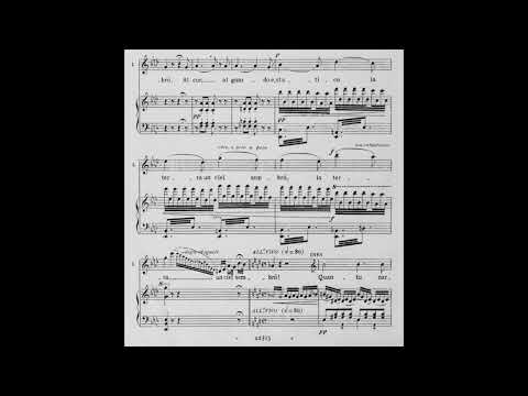 Maria Callas - Verdi: Il Trovatore: Tacea la notte placida - Di tale amor (1950) [score]
