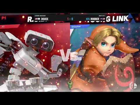 Game Underground Losers Finals - Douce (ROB) vs Robber (Young Link) SSBU Ultimate Tournament