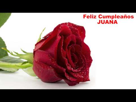 Juana - flowers - Happy Birthday
