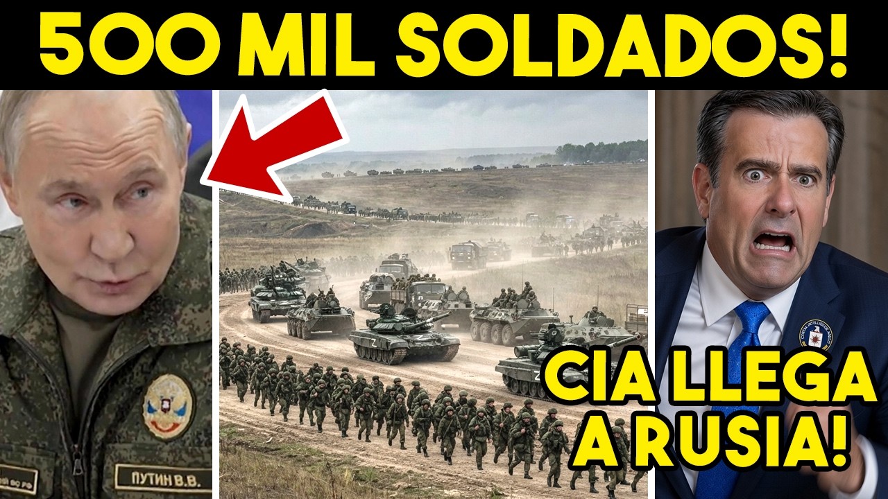Golpe final! VENGANZA DE RUSIA, alista invasión a Europa. CIA llega a llorar, Putin los corre