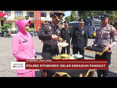 PRESISI UPDATE : POLRES SITUBONDO GELAR KENAIKAN PANGKAT 11/07/2024 18.00
