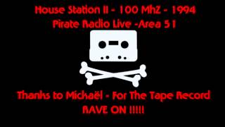 Techno Resistance House Station II Pirate Radio 1994 RIP Audio Tape 2 B