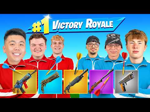 We let Darts Decide Our Fortnite Loadouts!