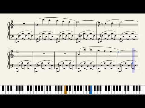 Final Fantasy VI Piano Collections : The mystic forest Piano Sheet