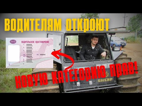 Водителям откроют новые категории прав в 2026 году!