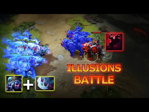 I met a raid boss Chaos Knight - The battle of Illusions