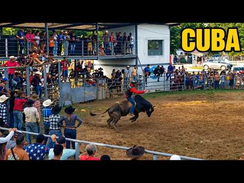 Así es un RODEO en Cuba