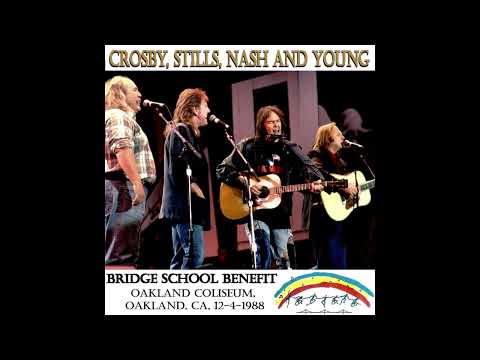 Crosby, Stills, Nash & Young: Bridge School Benefit, Oakland Coliseum, CA, 12-4-1988 (FULL CONCERT)