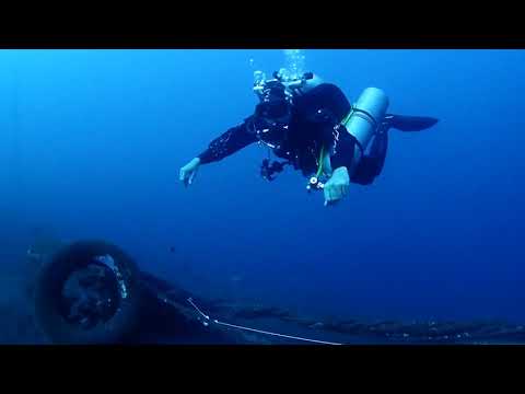 Technical diving skills- Stage handling practice, single deco cylinder
