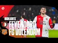 ESCAPED in ADDED TIME! 😮‍💨 | Highlights Feyenoord - FC Volendam | Eredivisie 2023-2024
