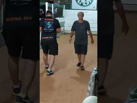 ZÉ DO SALTO E PERUCHI X OLIVEIRA E PELADO - Desafio de gigantes, em cancha de bocha raiz