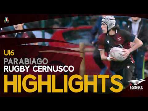 Rugby Parabiago v Rugby Cernusco (U16) | 31.01.2026 | Highlights