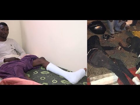 Vidéo : Renversé par la police, le blessé raconte les faits Vidéo : Renversé par la police, le blessé raconte les faits