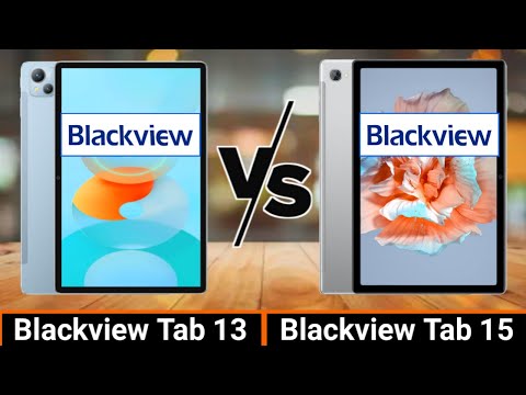 Blackview Tab 13 VS Blackview Tab 15